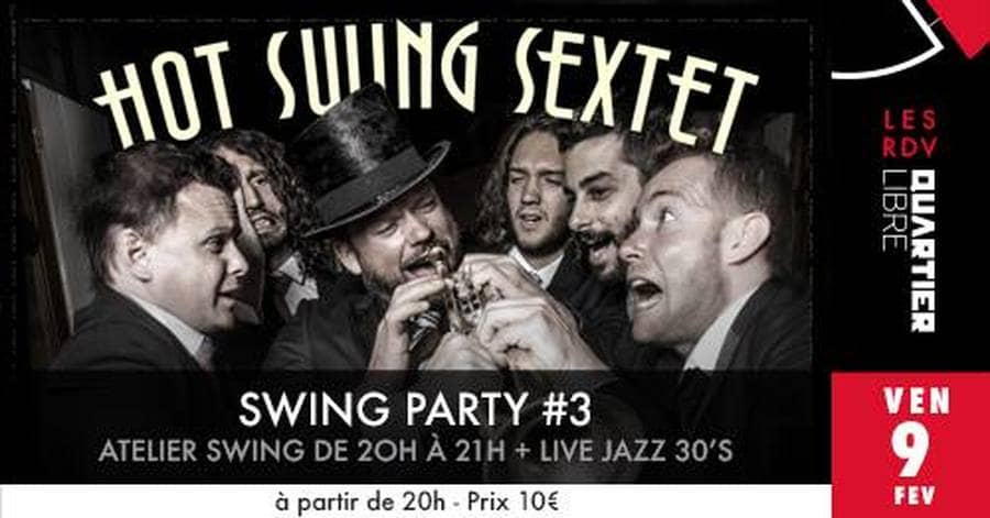 Swing Party #3 avec Hot Swing Sextet
