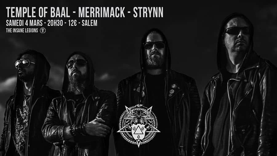 Temple of Baal + Merrimack + Strynn