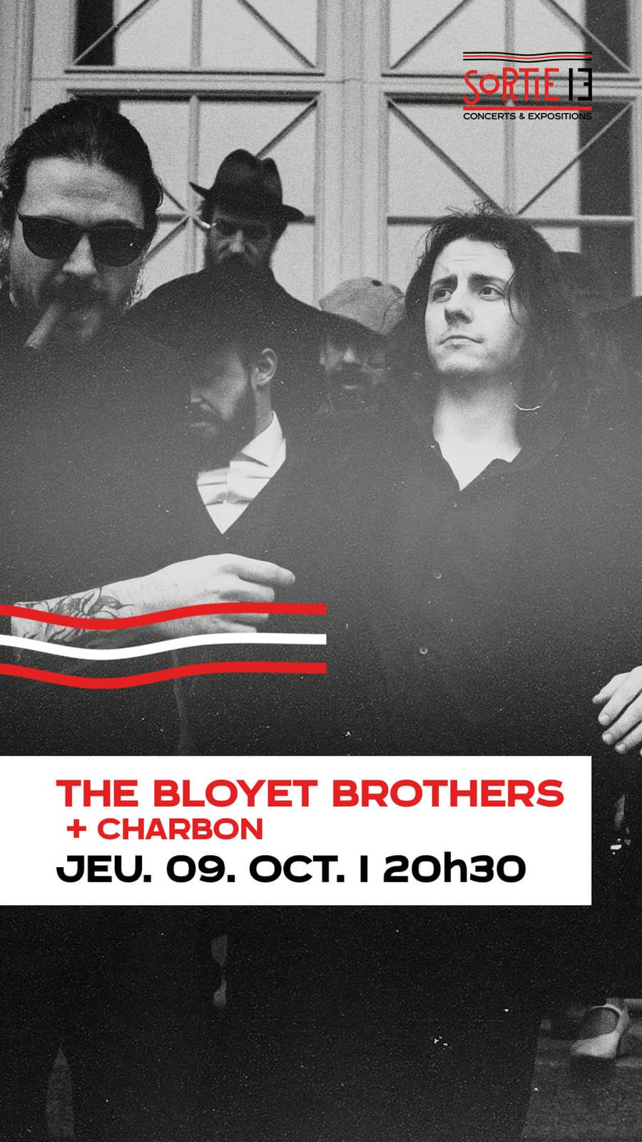 THE BLOYET BROTHERS + Charbon