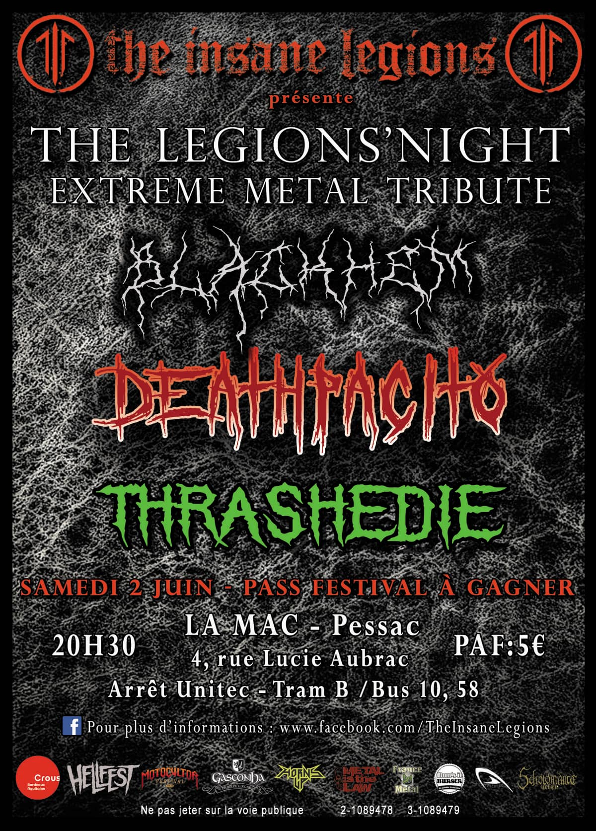 The Legion's Night - Extreme Metal Tribute