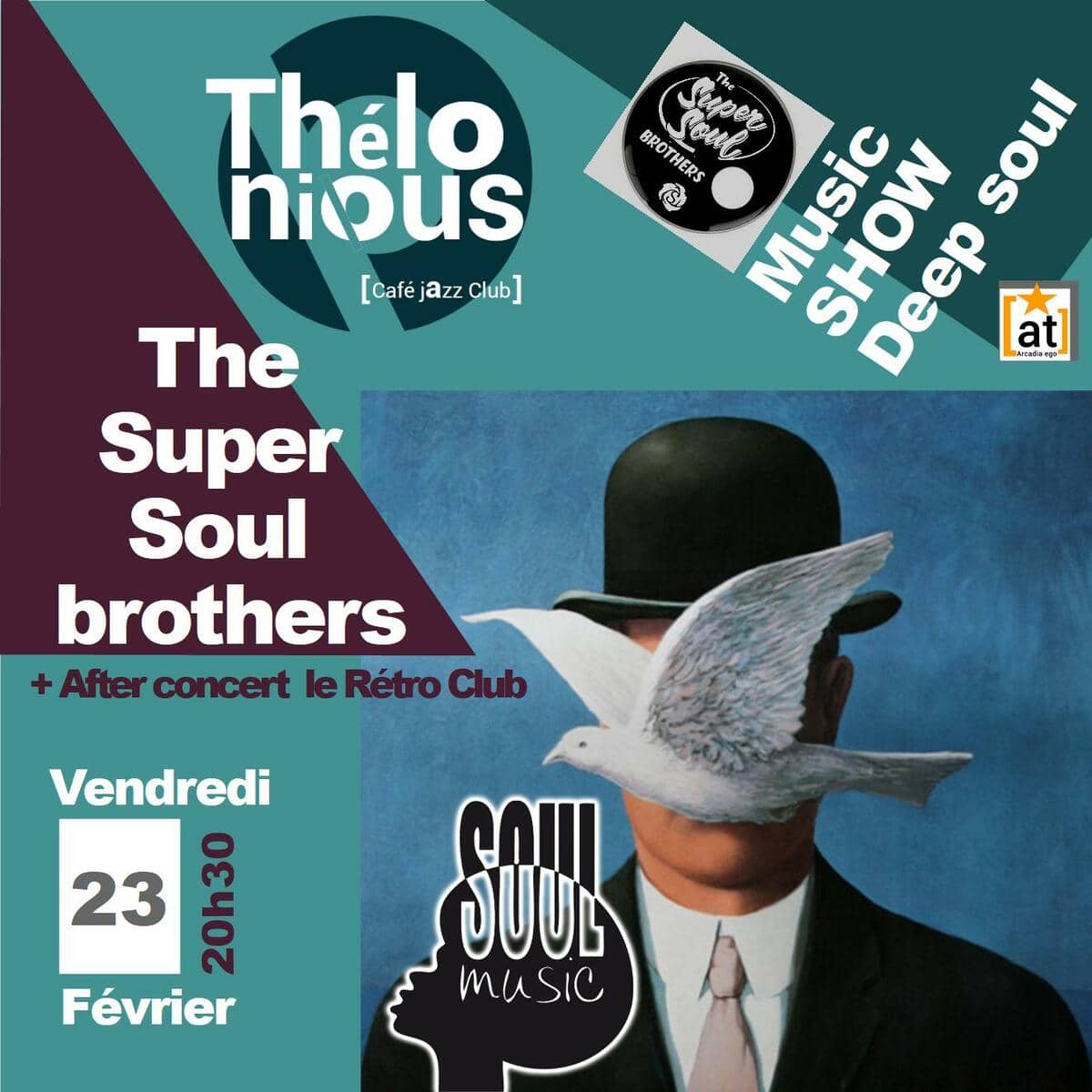 The Super Soul Brothers + After Rétro Club
