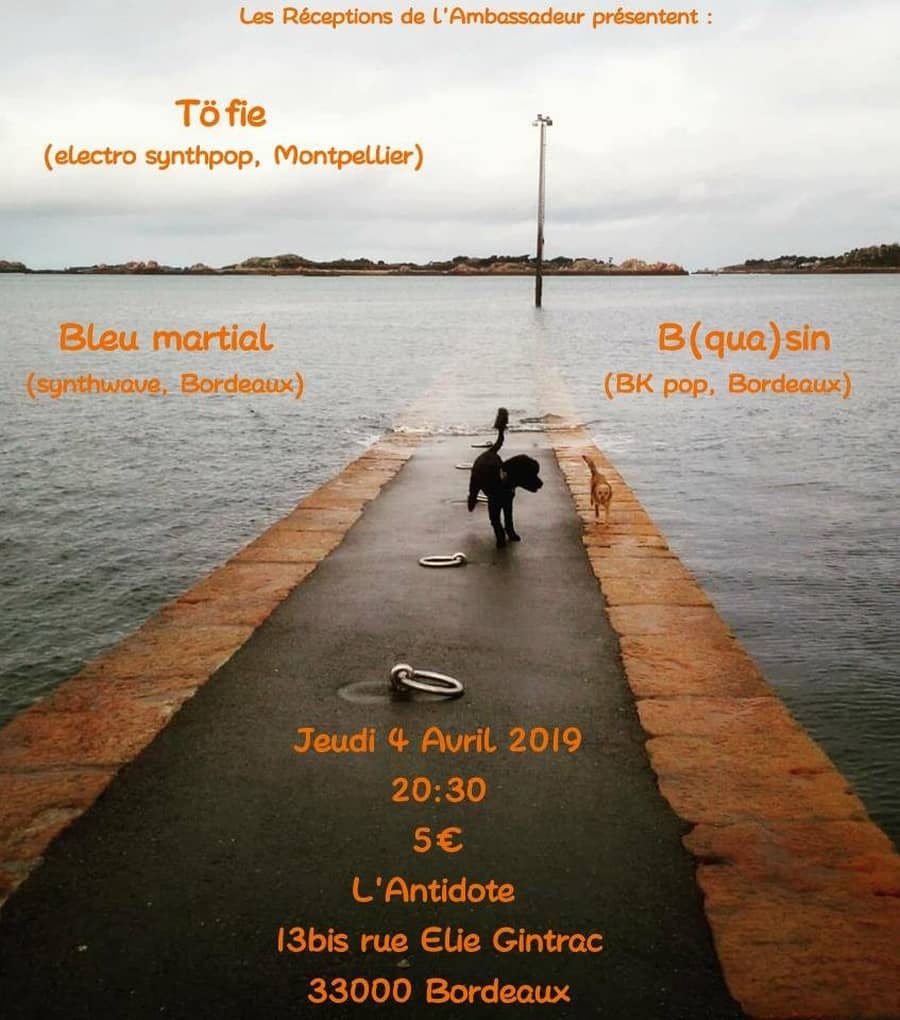 Töfie+ B(qua)sin + Bleu Martial