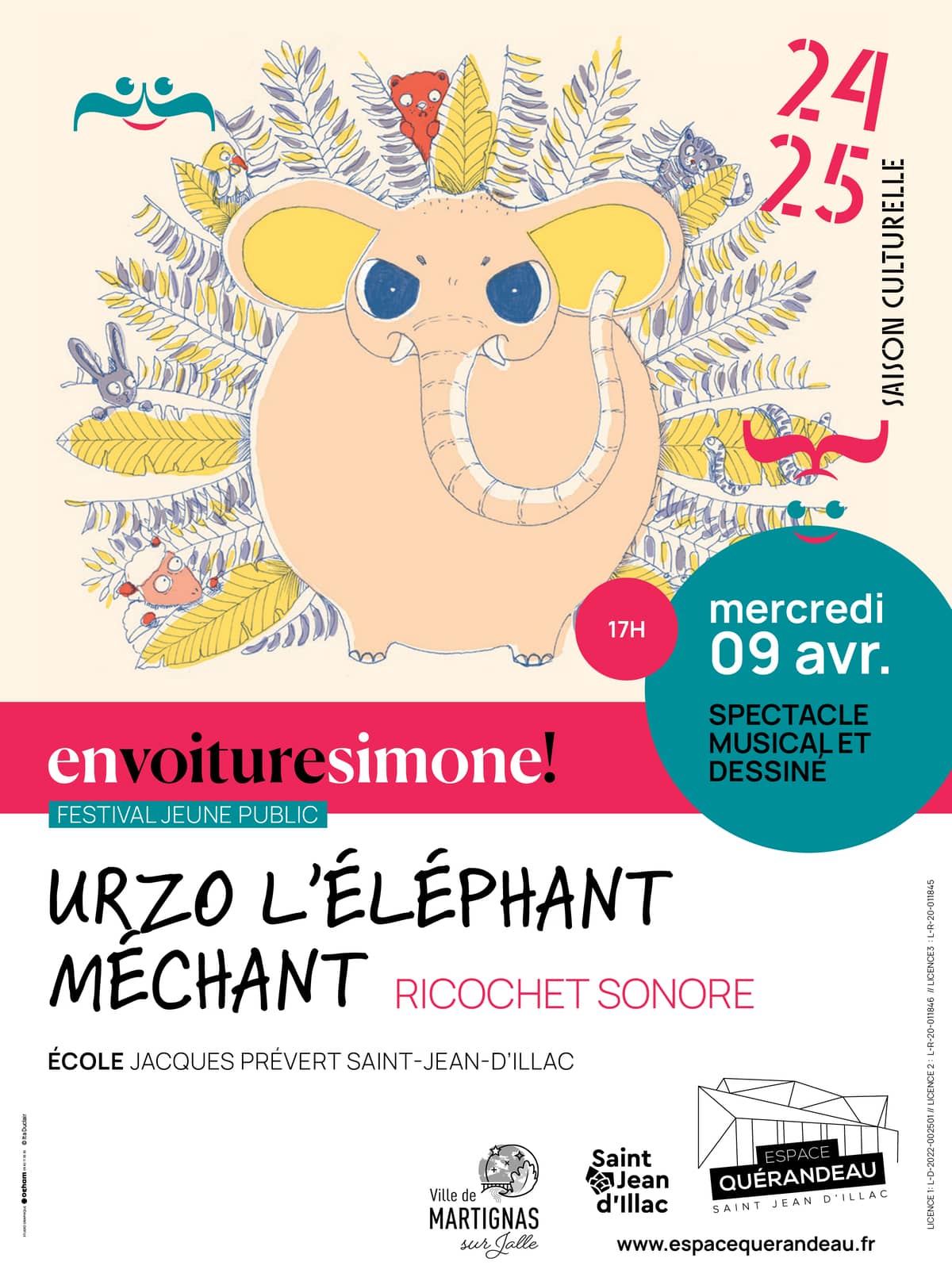 URZO L'ÉLÉPHANT MÉCHANT / Ricochet Sonore