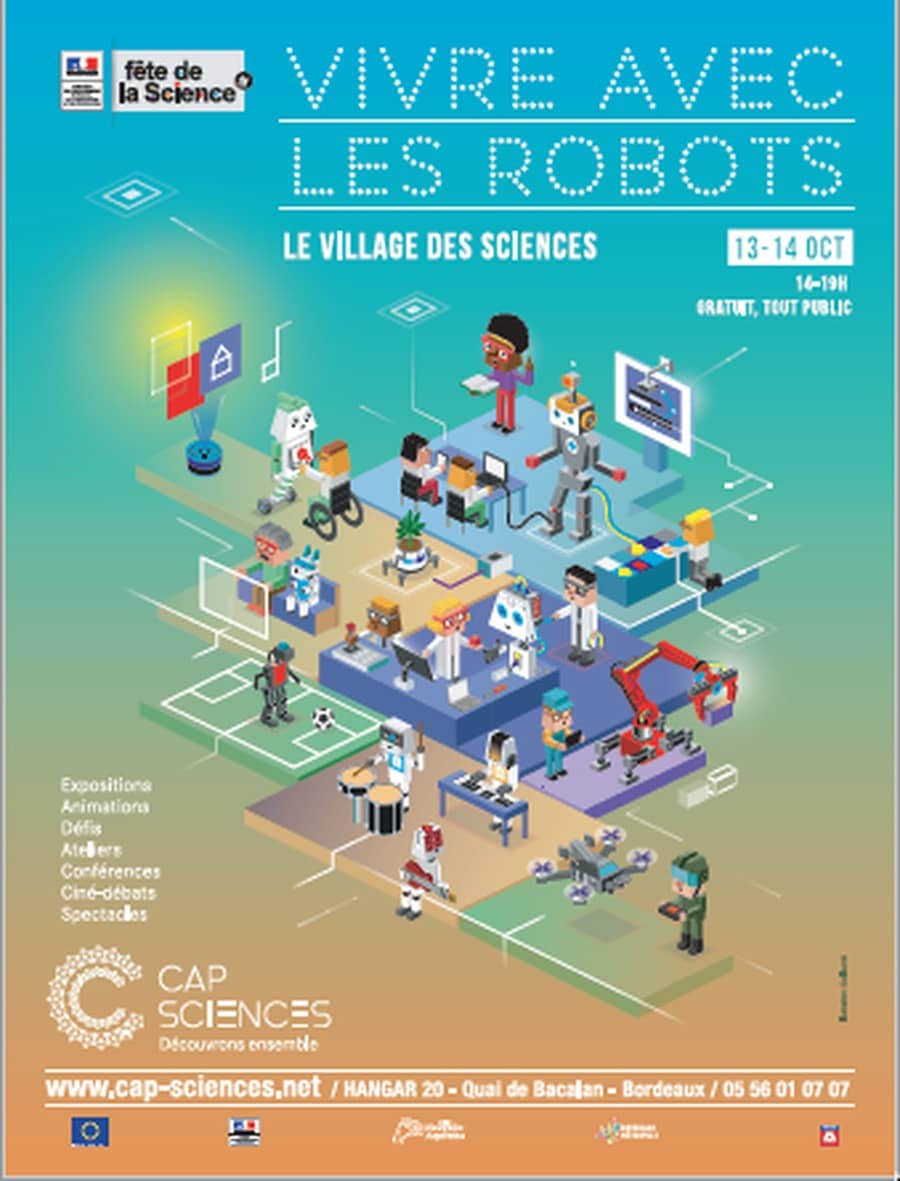 Village des sciences 2018 : Vivre avec les robots