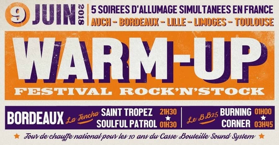 Warm-Up Festival : Rock'n'stock