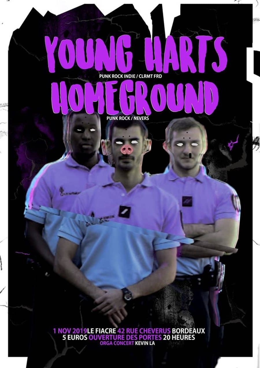 YOUNG HARTS + HOMEGROUND + GUEST