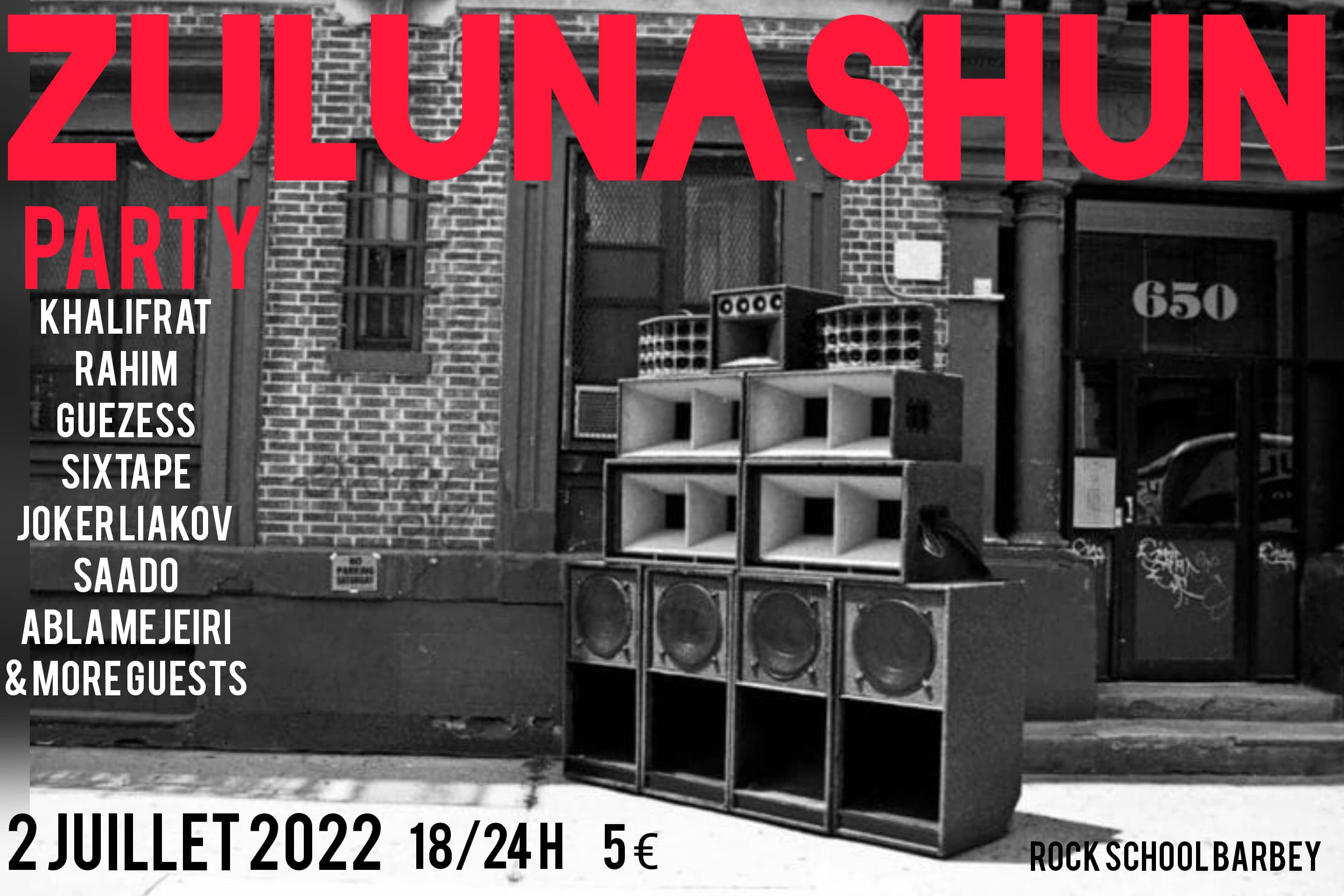 ZULUNASHUN PARTY
