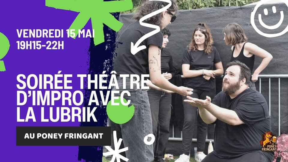 Soirée théâtre d'impro avec La Lubrik
