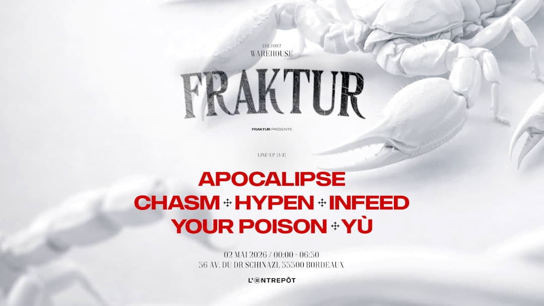FRAKTUR w/ INFEED / CHASM / APOCALIPSE (...)