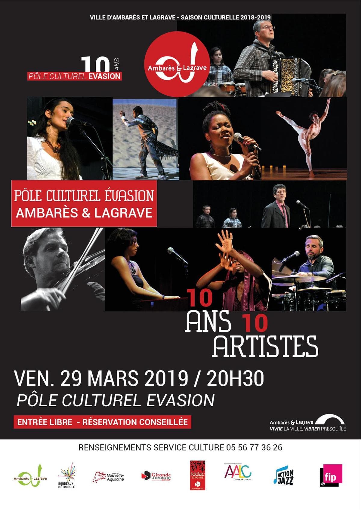 10 ans / 10 artistes