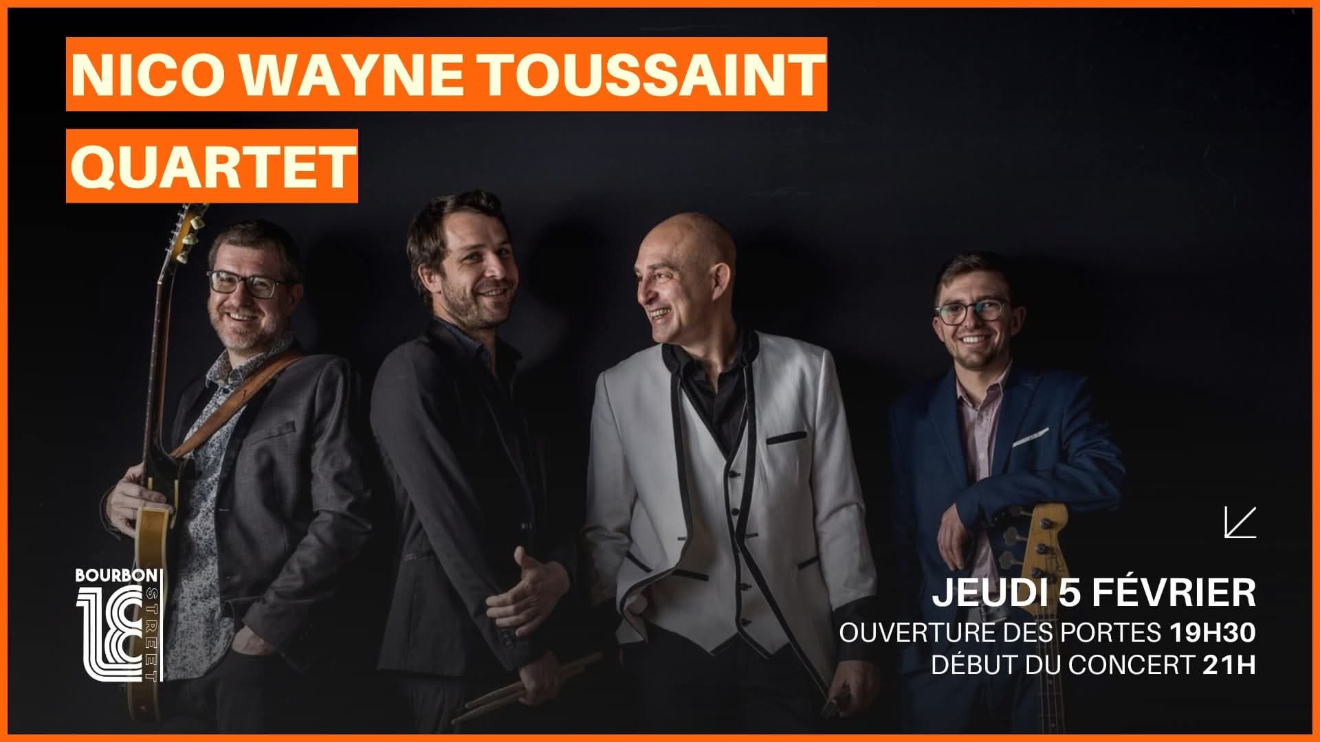 Nico Wayne Toussaint quartet