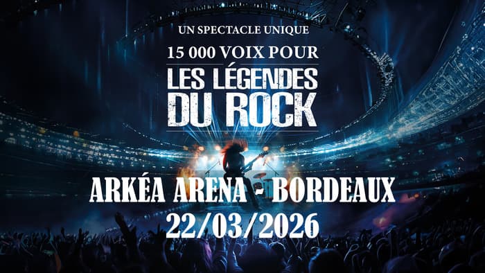 15000 voix pour les légendes du rock