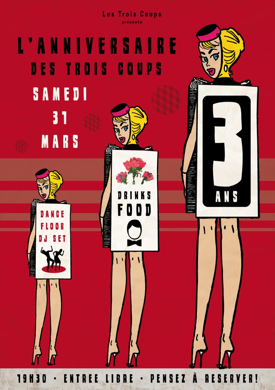 3 Ans des 3 Coups !