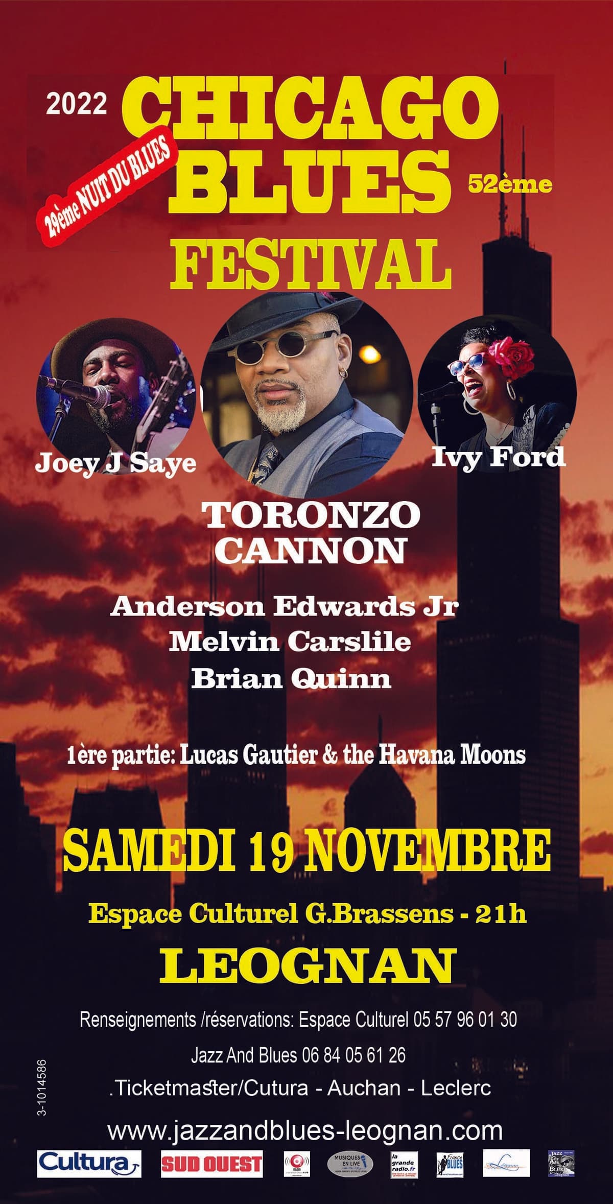 52ème CHICAGO BLUES FESTIVAL