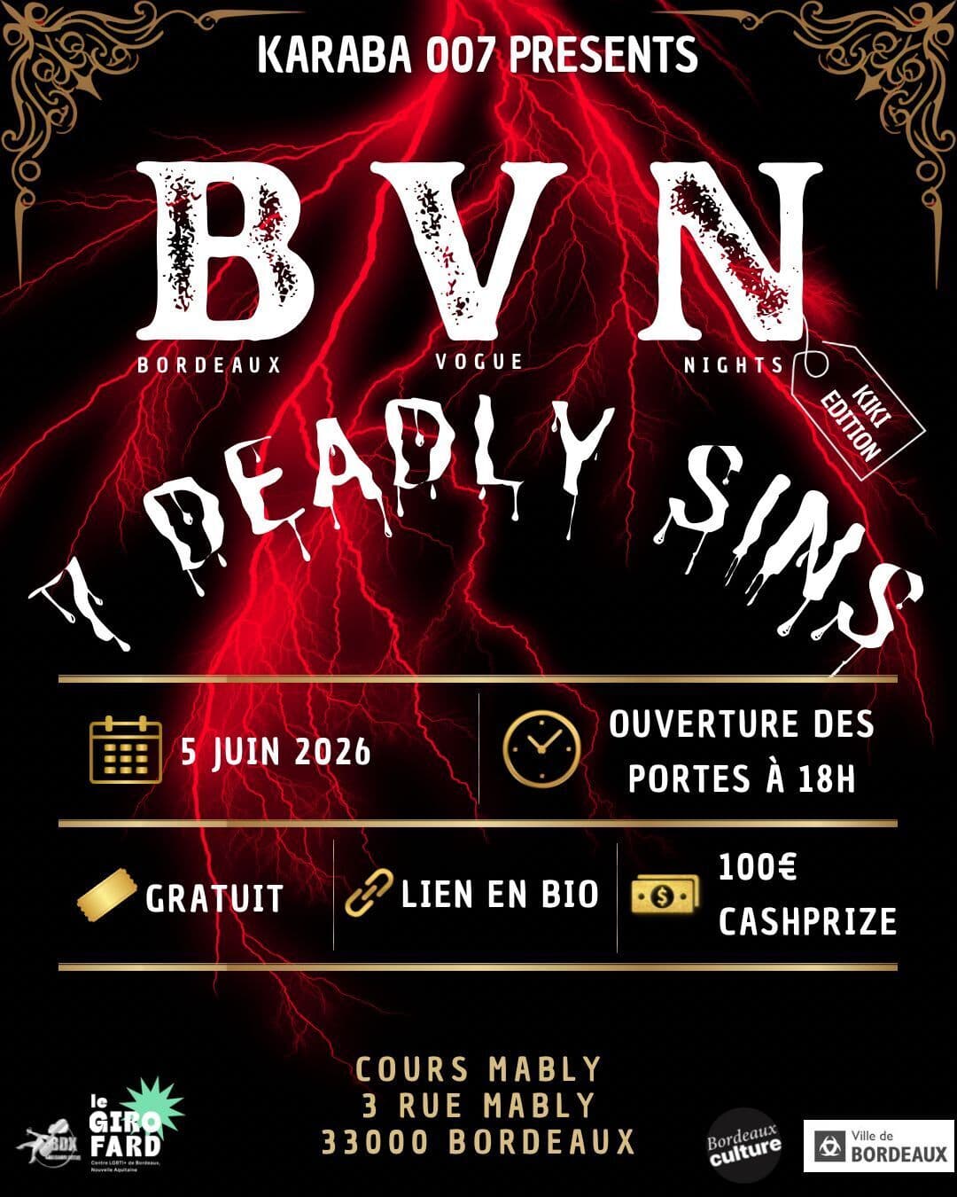 7 deadly sins Kiki Ball