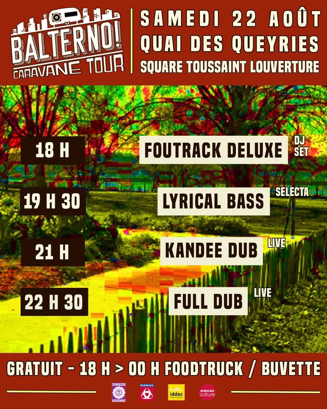 BALETRNO CARAVANE TOUR - ELECTRO DUB - Full Dub + Kandee Dub + Lyrical Bass + Foutrack Deluxe