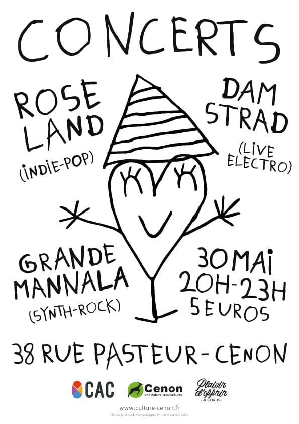Roseland + Damstrad + Grande Mannala