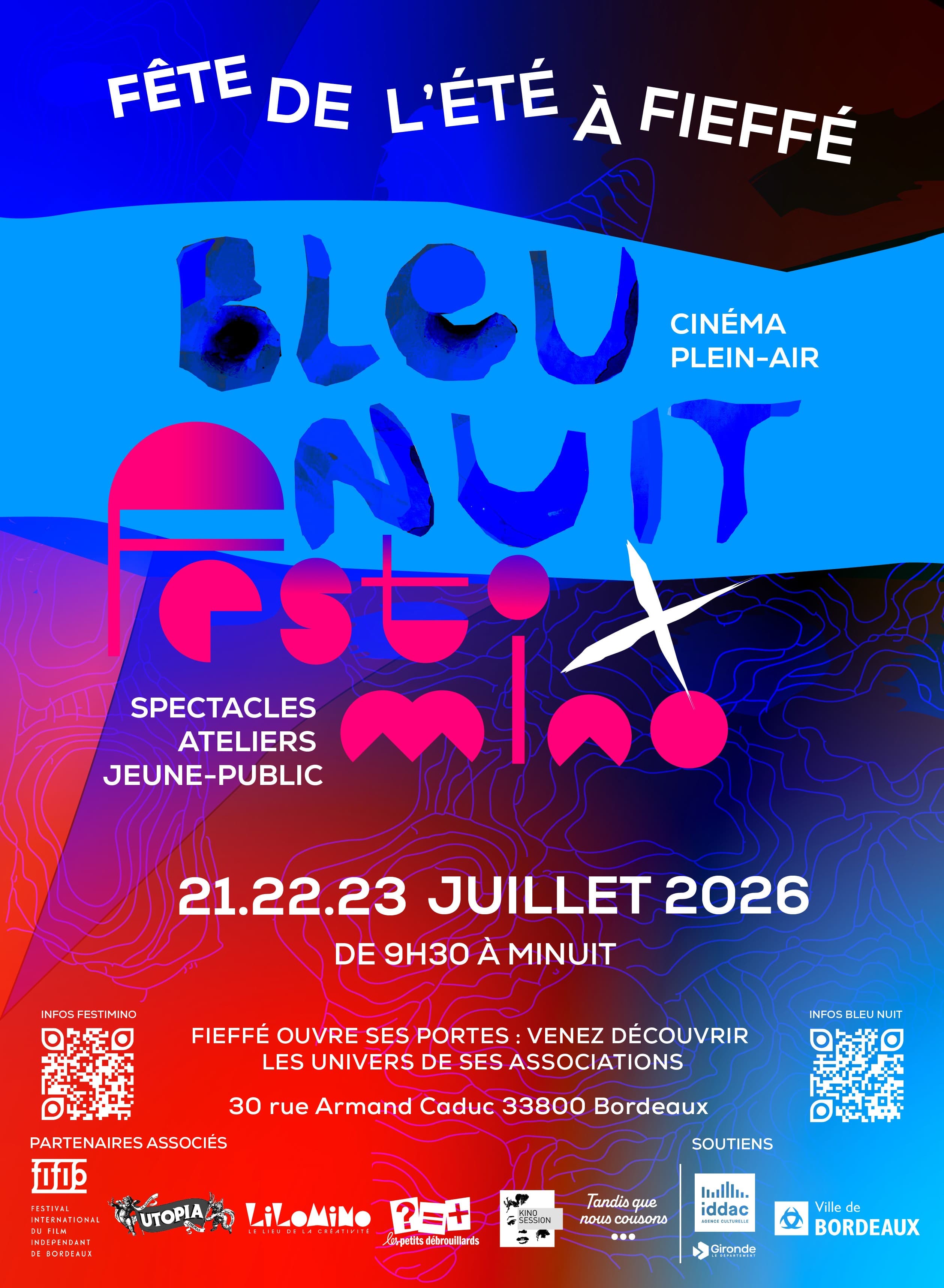 Fieffé fête l’été : trois jours de culture, de cinéma et de découvertes à Bordeaux Sud