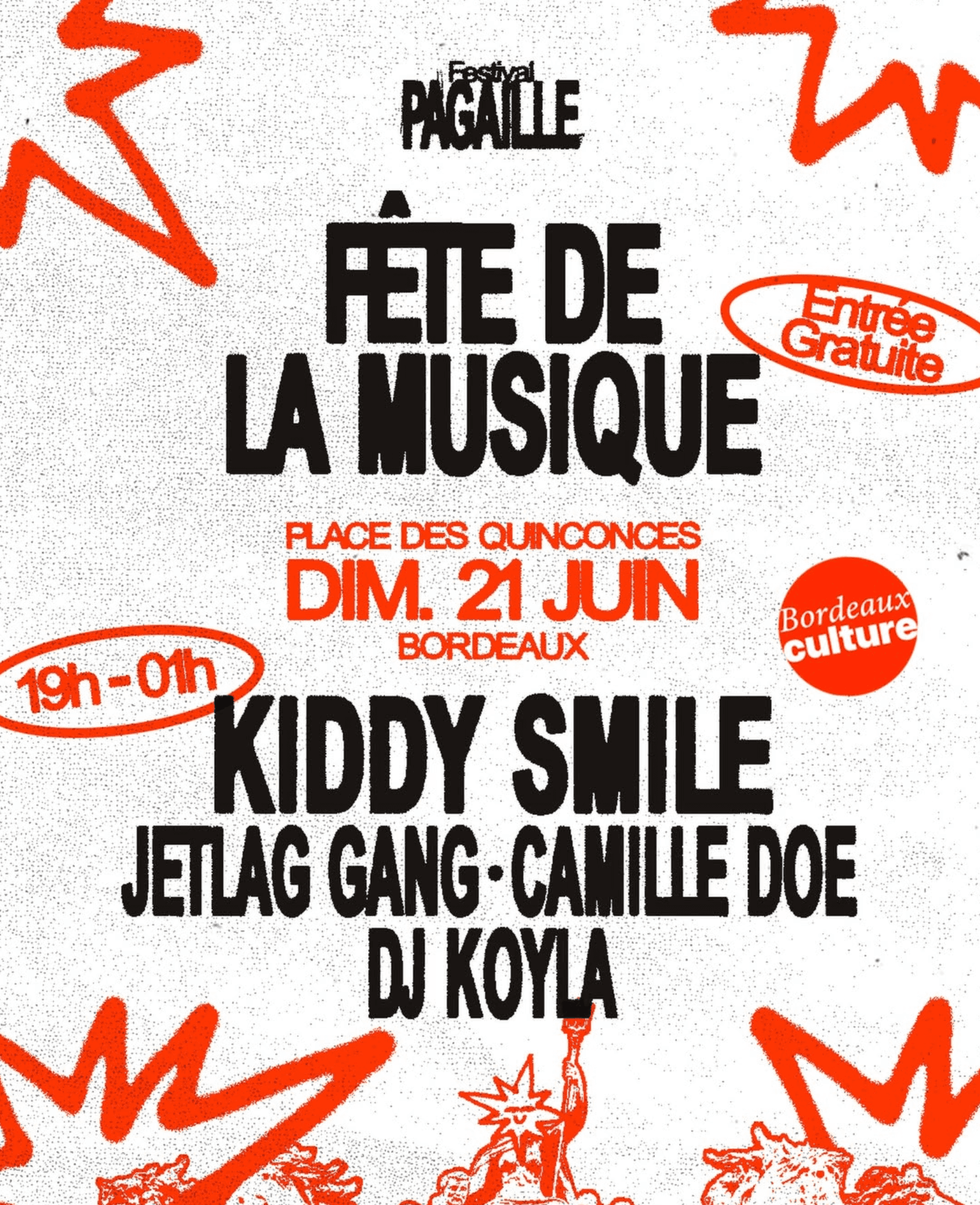 Fête de la musique du Festival Pagaille