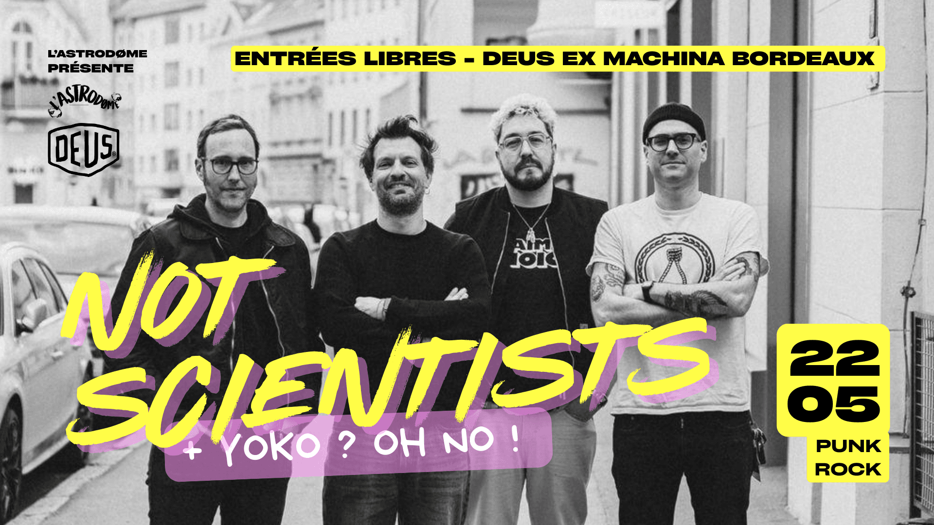 Not Scientists + Yoko ? Oh No !