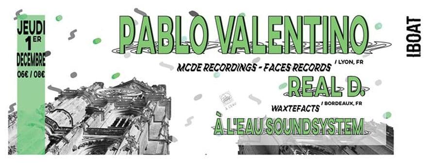 À l'eau : avec Pablo Valentino & Real D.