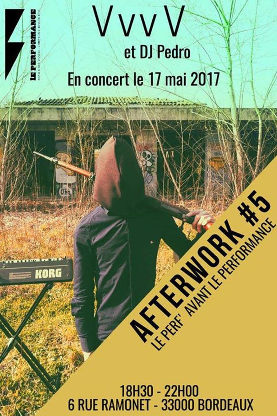 Afterwork #5 : avec VVVV + DJ Pedro