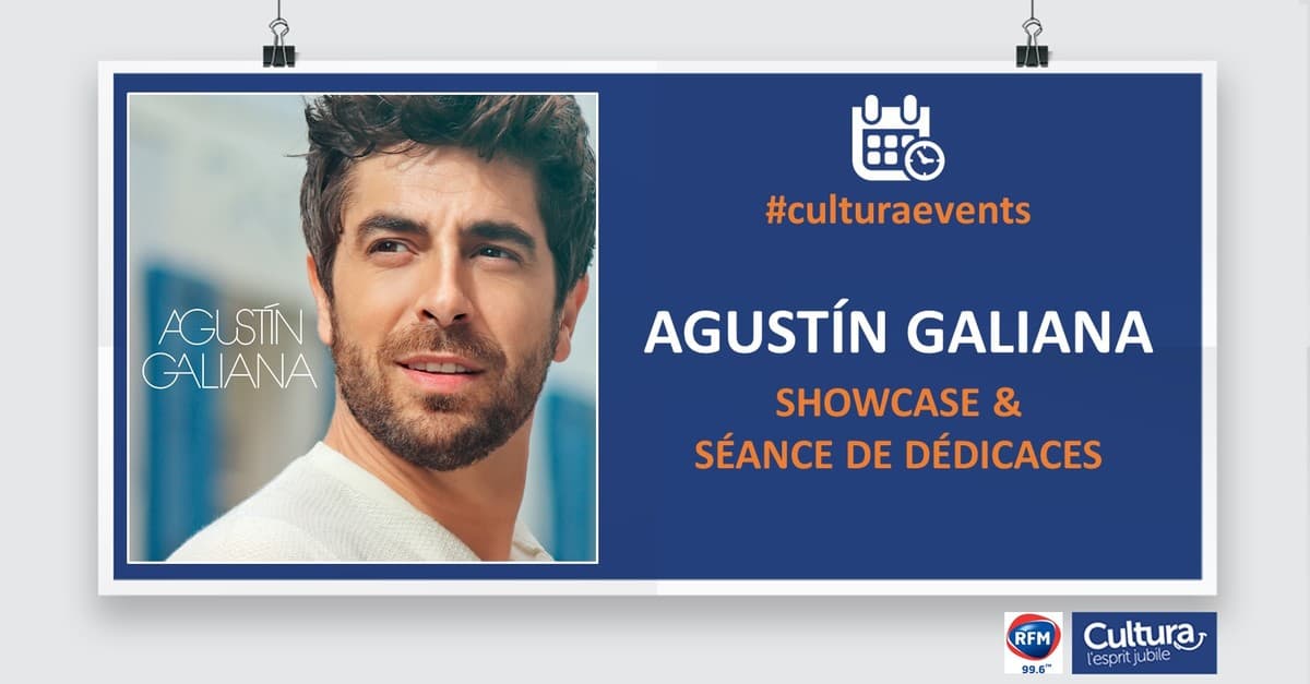 Agustin Galiana en showcase et dédicace