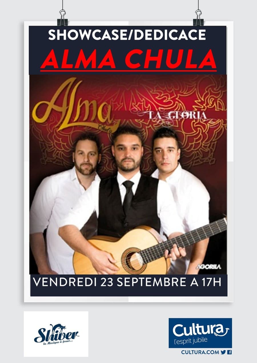 Alma Chula en show case / dédicace