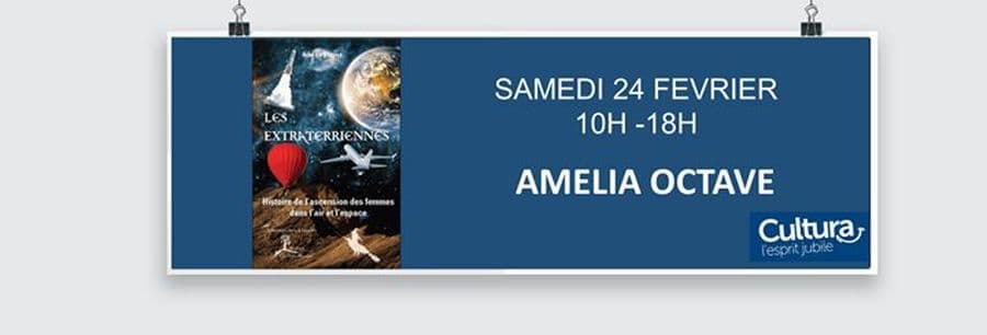 Amélia Octave en dédicace