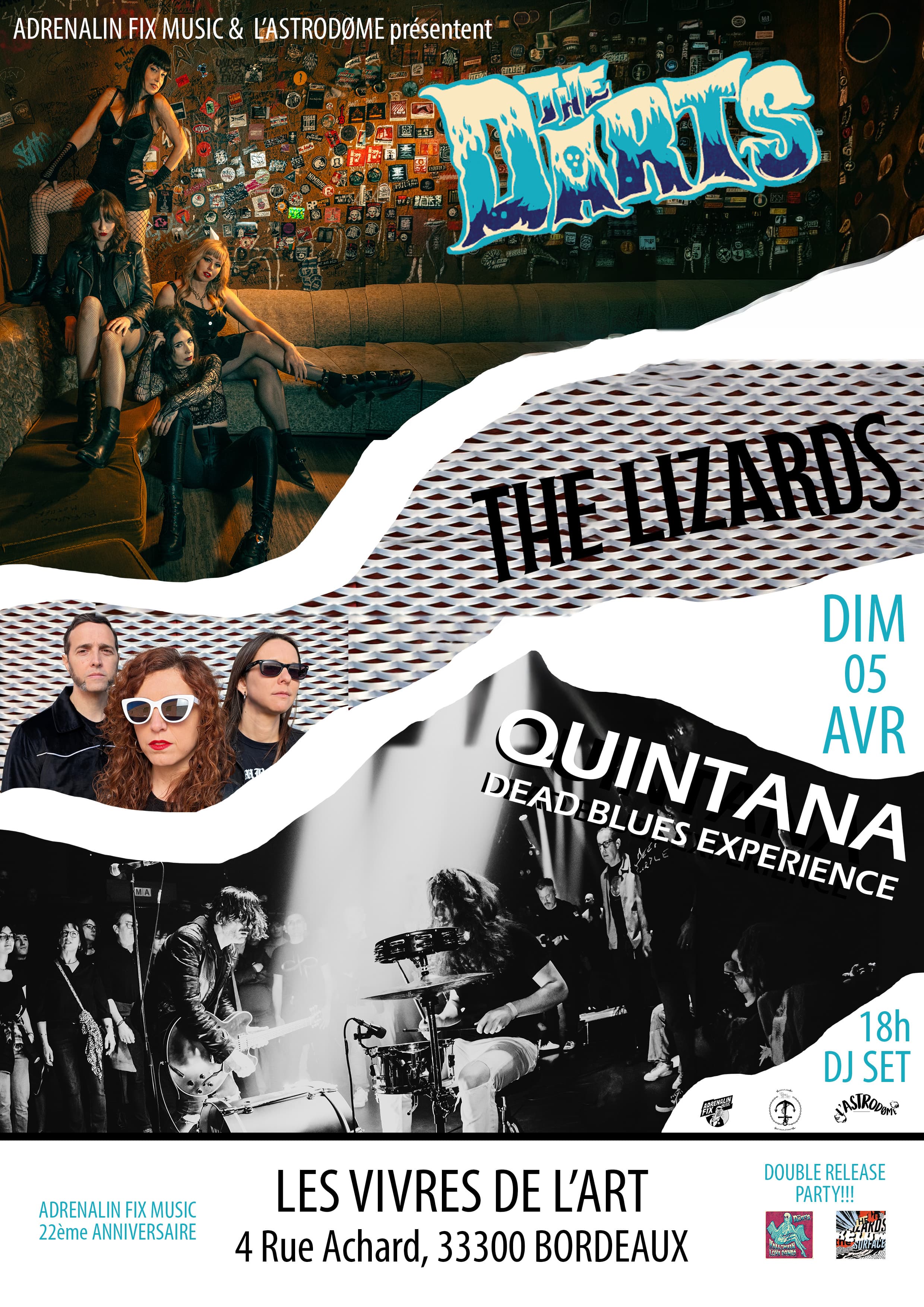 THE DARTS + THE LIZARDS + QUINTANA DEAD BLUES EXPERIENCE