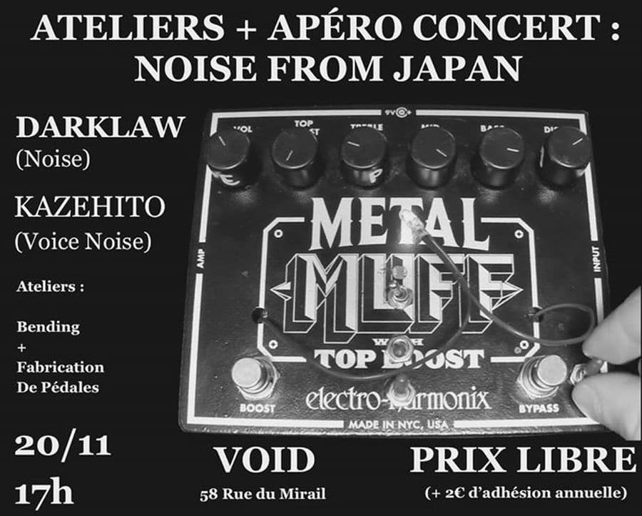 Apéro-Concert : Noise From Japan