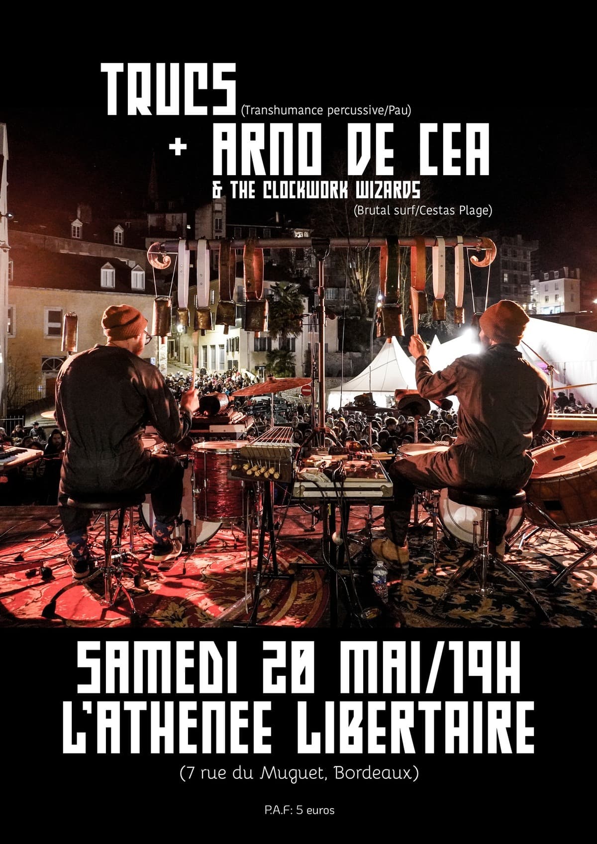 ARNO DE CEA & THE CLOCKWORK WIZARDS  + TRUCS