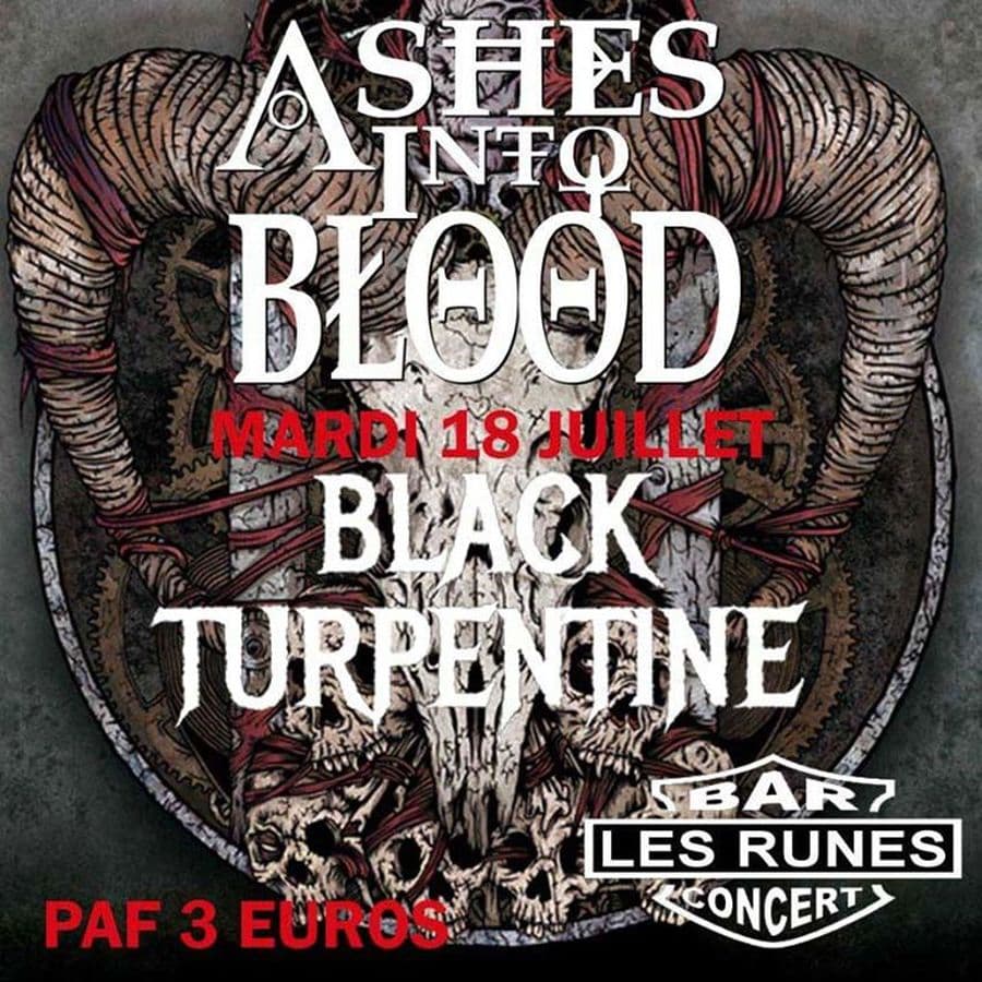 Ashes Into Blood + Black Turpentine