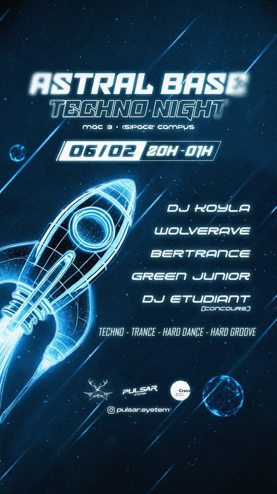 ASTRAL BASE : Techno Night