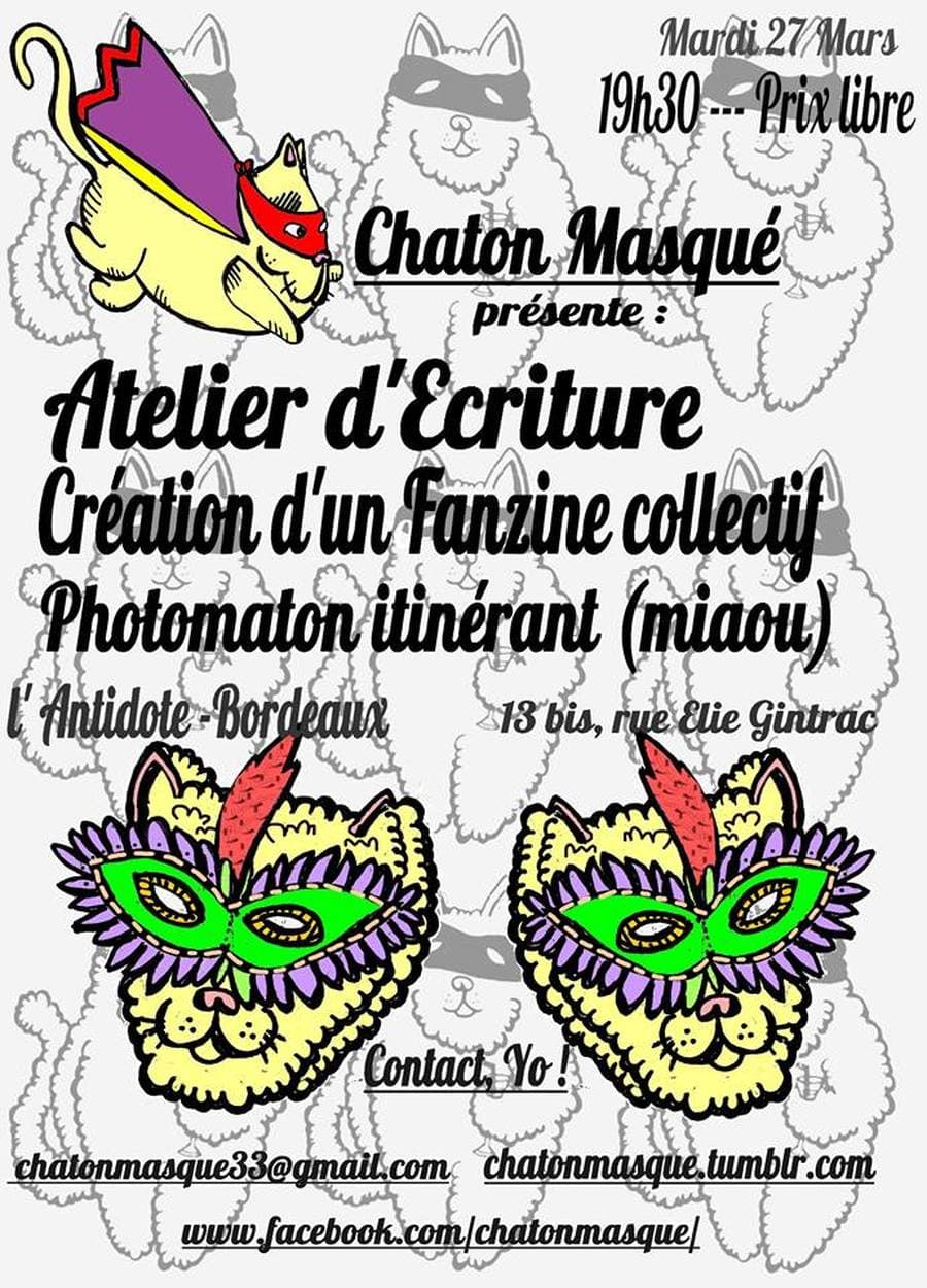 Ateliers écriture, dessin & photo