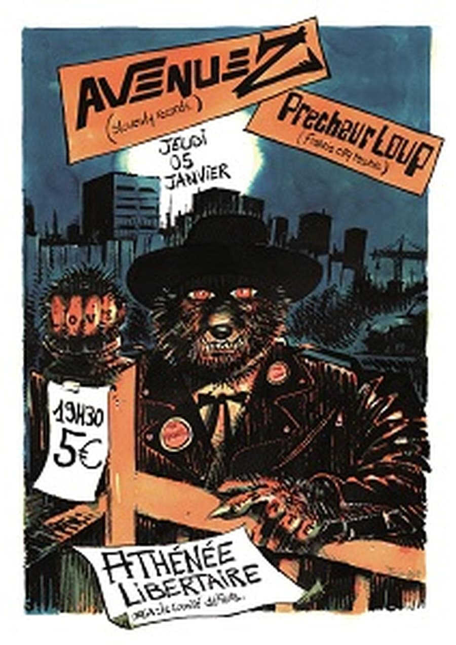 Avenue Z + Prêcheur Loup
