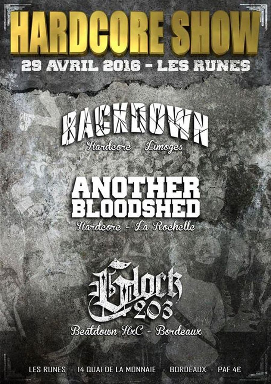 Backdown + Another Bloodshed + Glock203