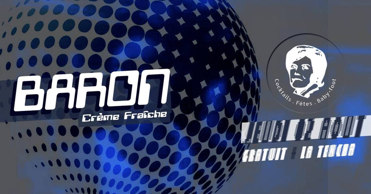 Baron (crème fraîche) s'invite à la Tencha