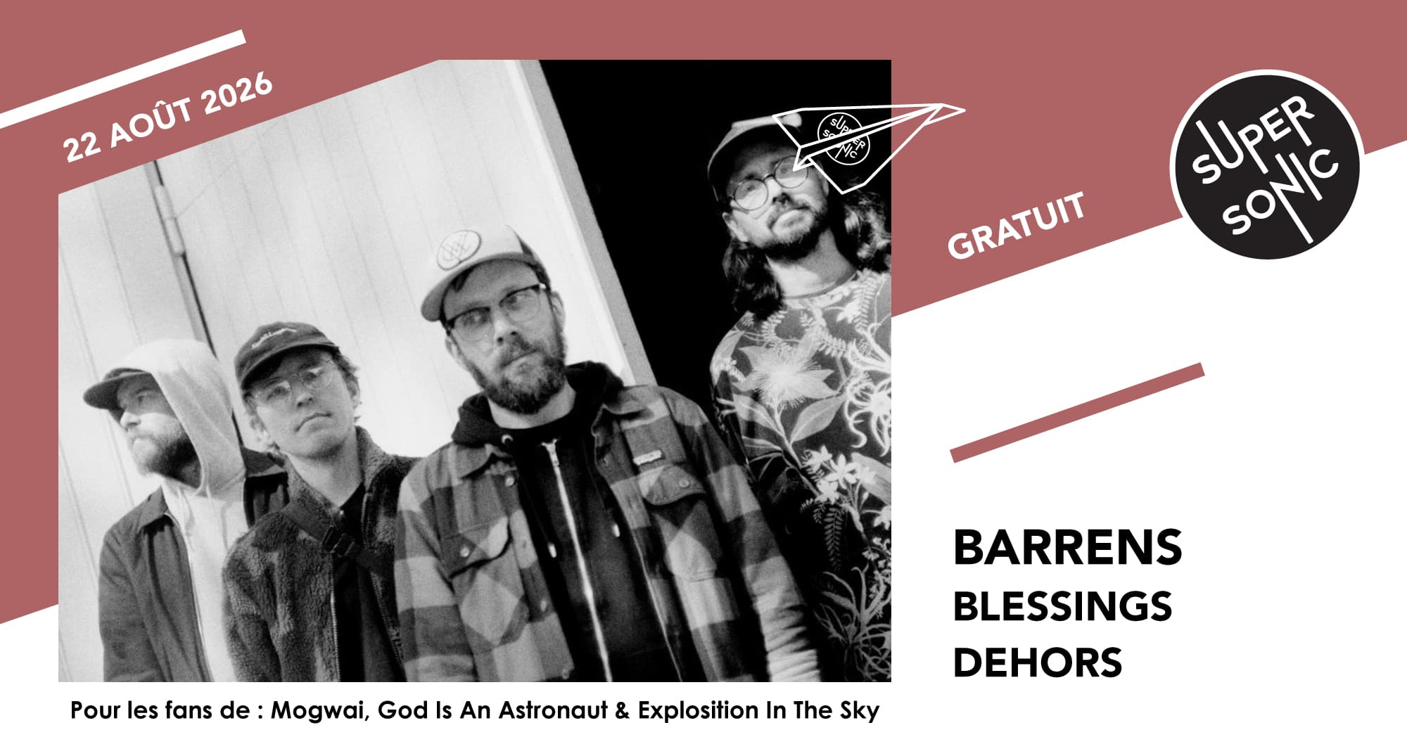 Barrens • Blessings • Dehors