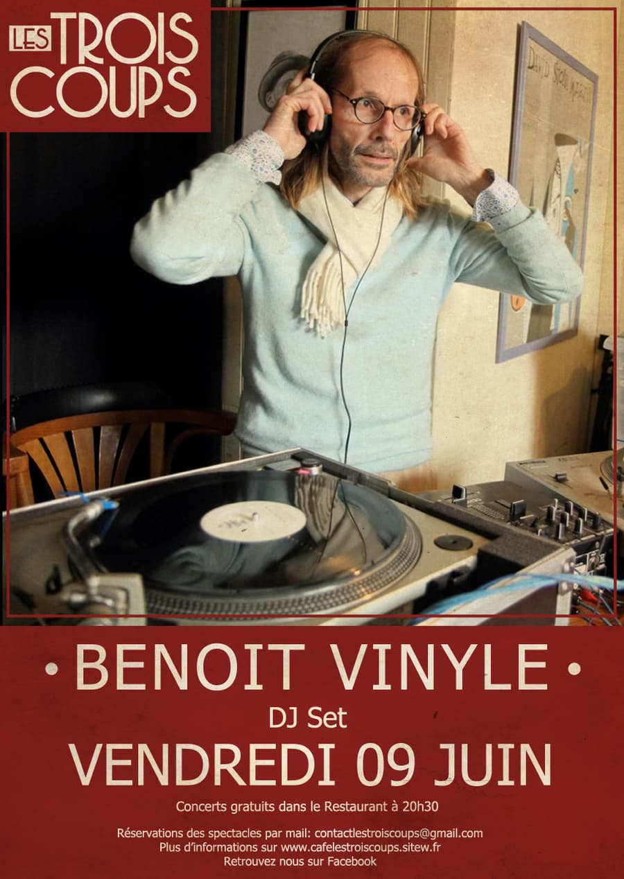 Benoît dj set vinyles