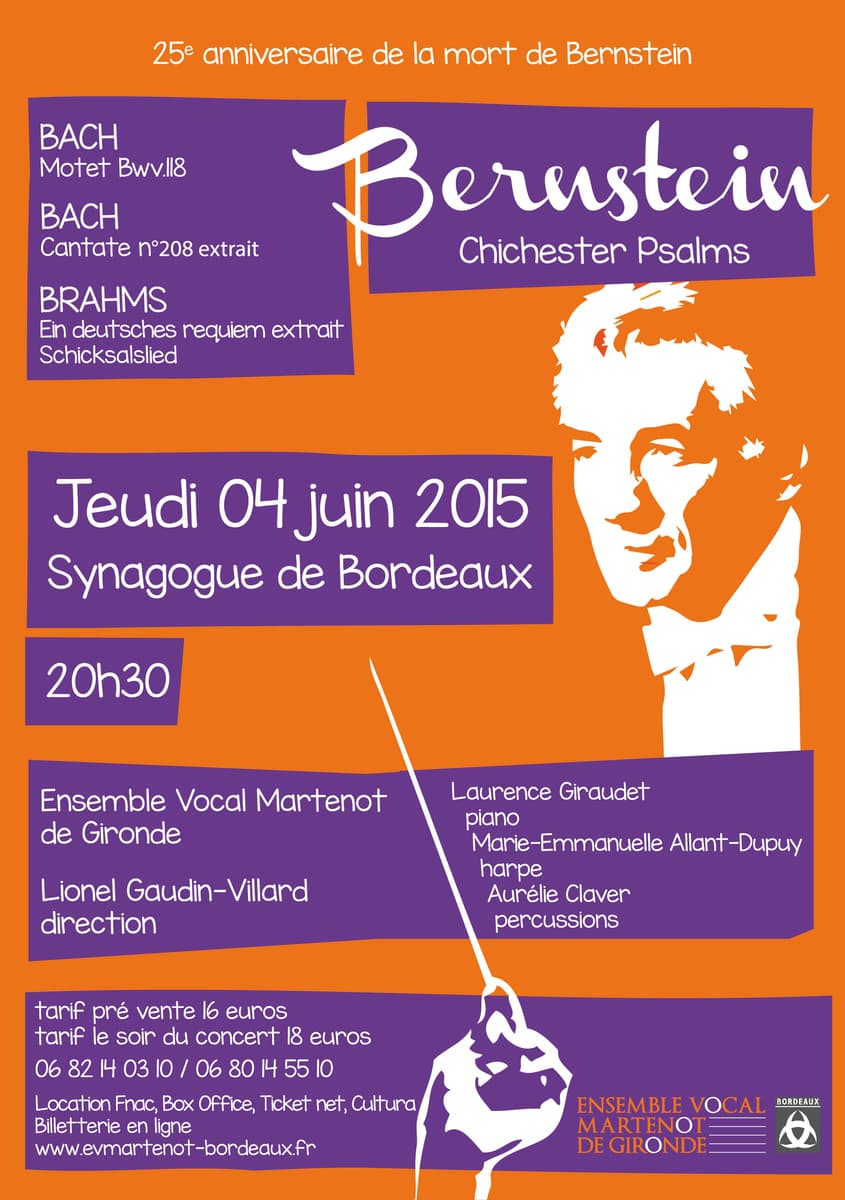 Bernstein, Brahms, Bach