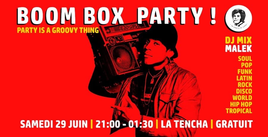 BOOM BOX PARTY !
