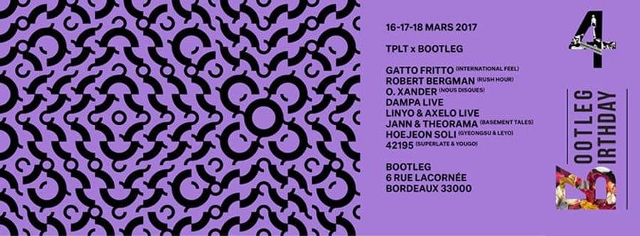 BOOTLEG's 4th Birthday x TPLT