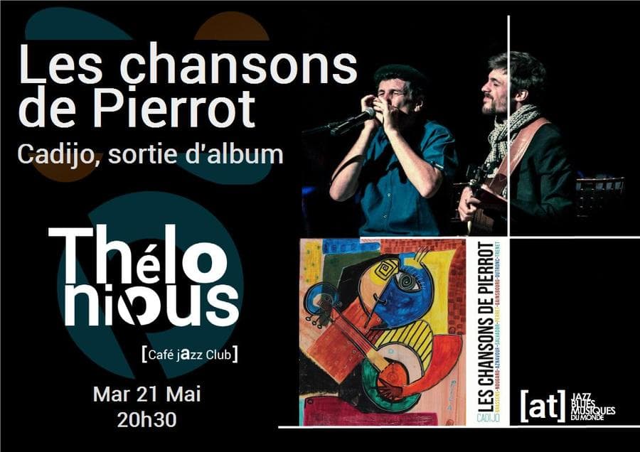 Cadijo, les chansons de Pierrot
