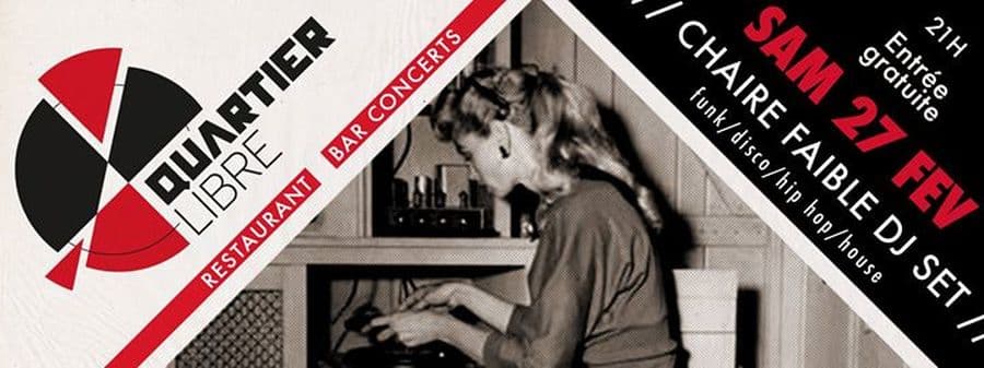 CHAIRE FAIBLE Dj set