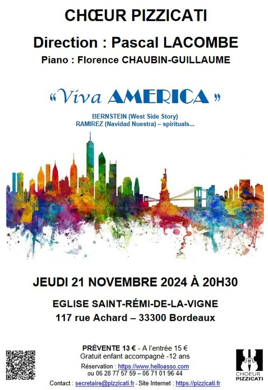 CHOEUR PIZZICATI / VIVA  AMERICA