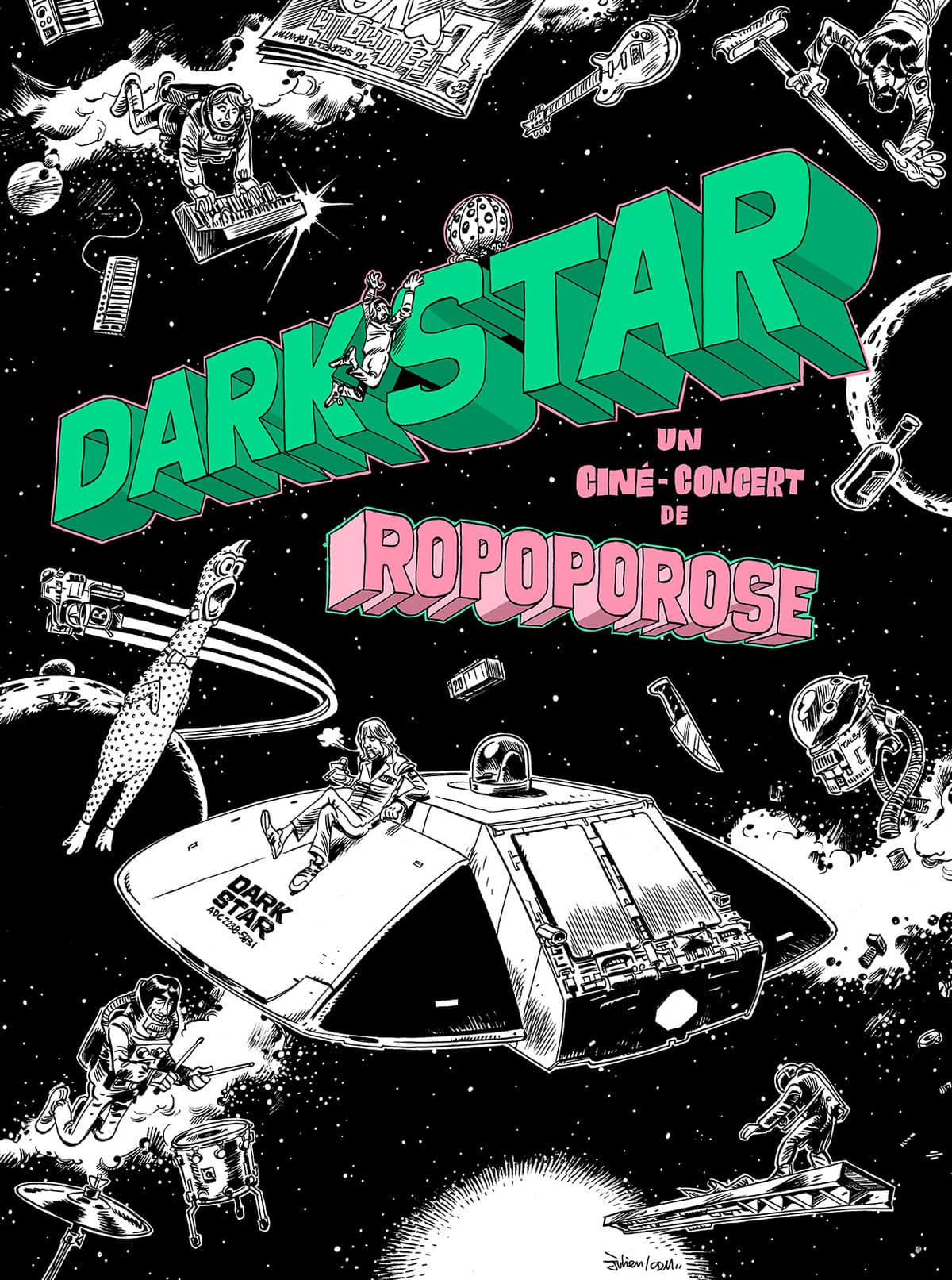 Ciné-concert Dark Star de Ropoporose