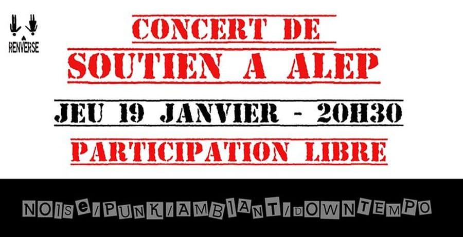 Concert de soutien à Alep