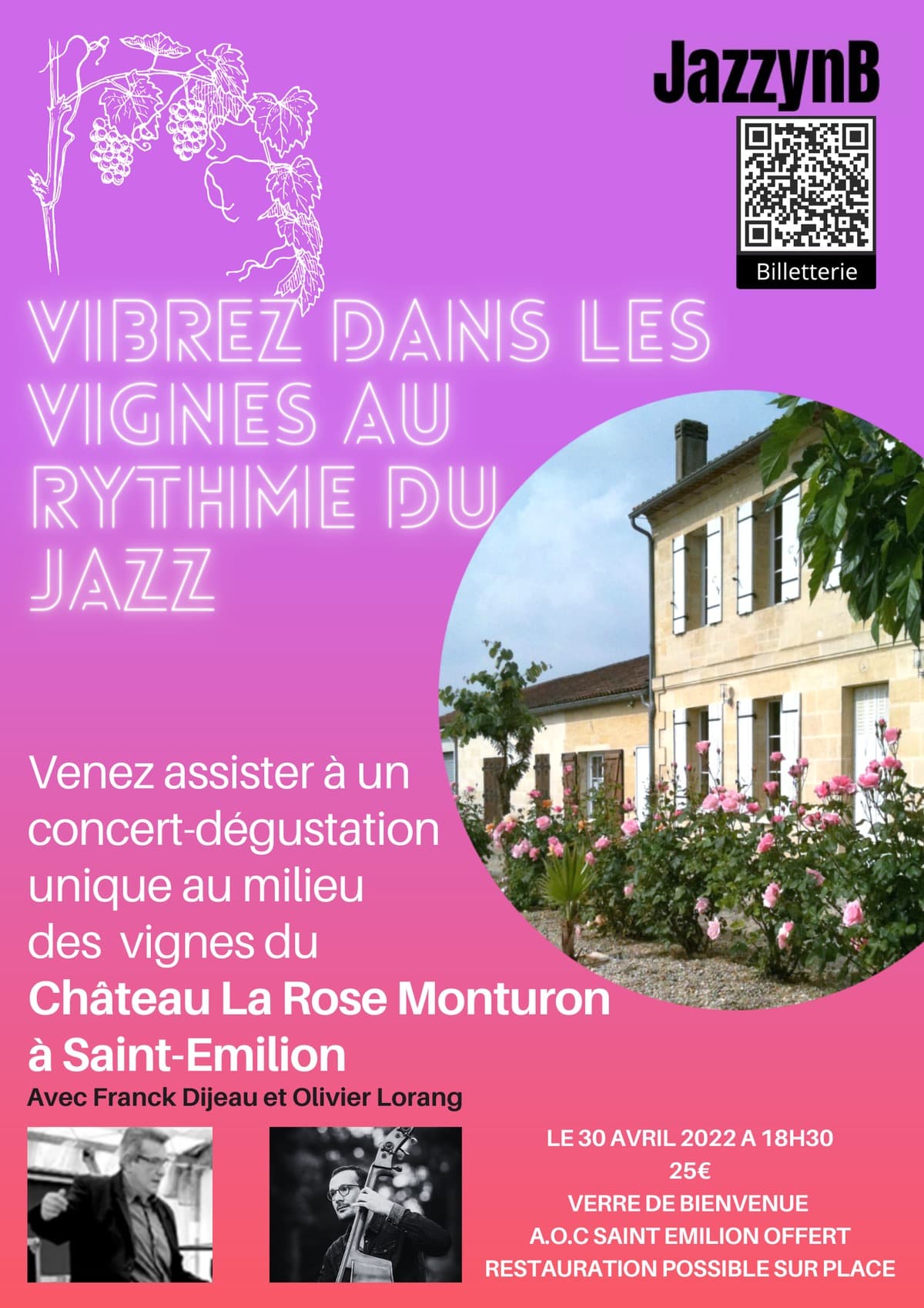 Concert-dégustation Saint-Emilion