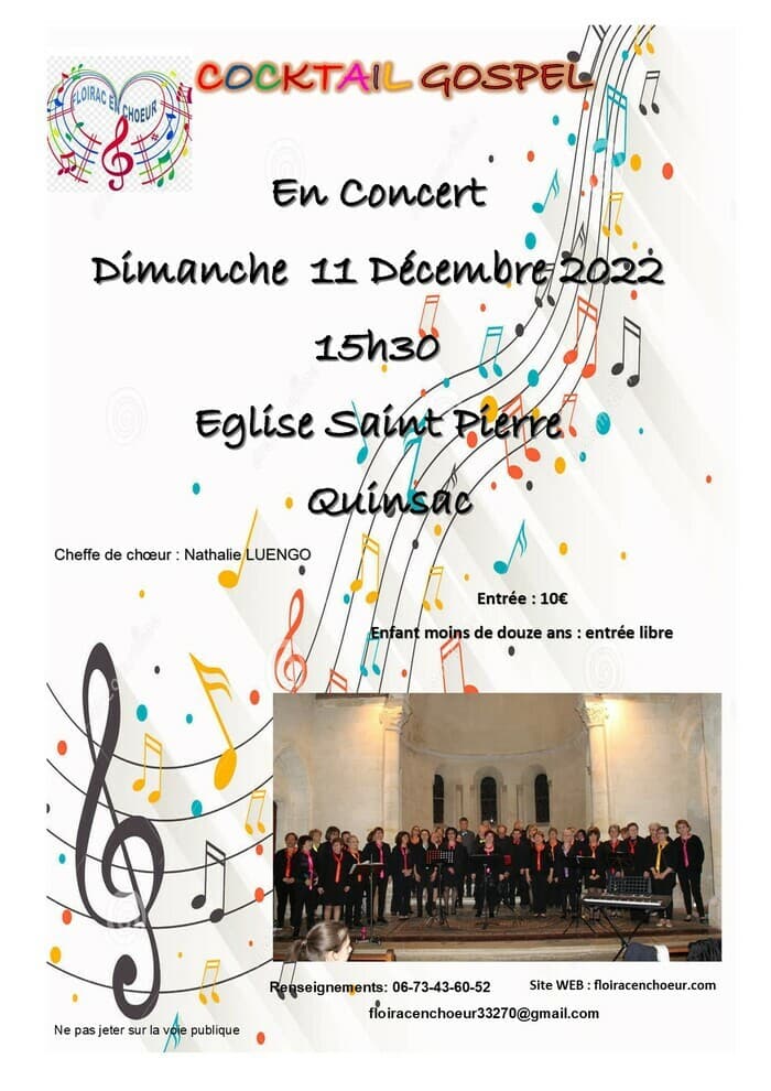 CONCERT GOSPEL ET CHANT DU MONDE